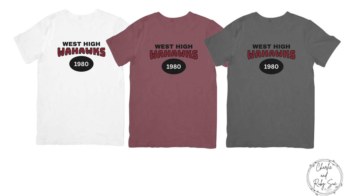 WEST HIGH WAHAWKS 1980
