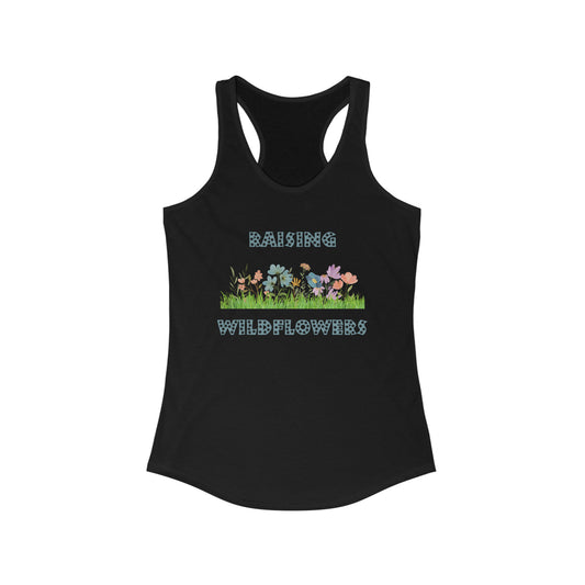 Raising Wildflowers Women's Ideal Racerback Tank