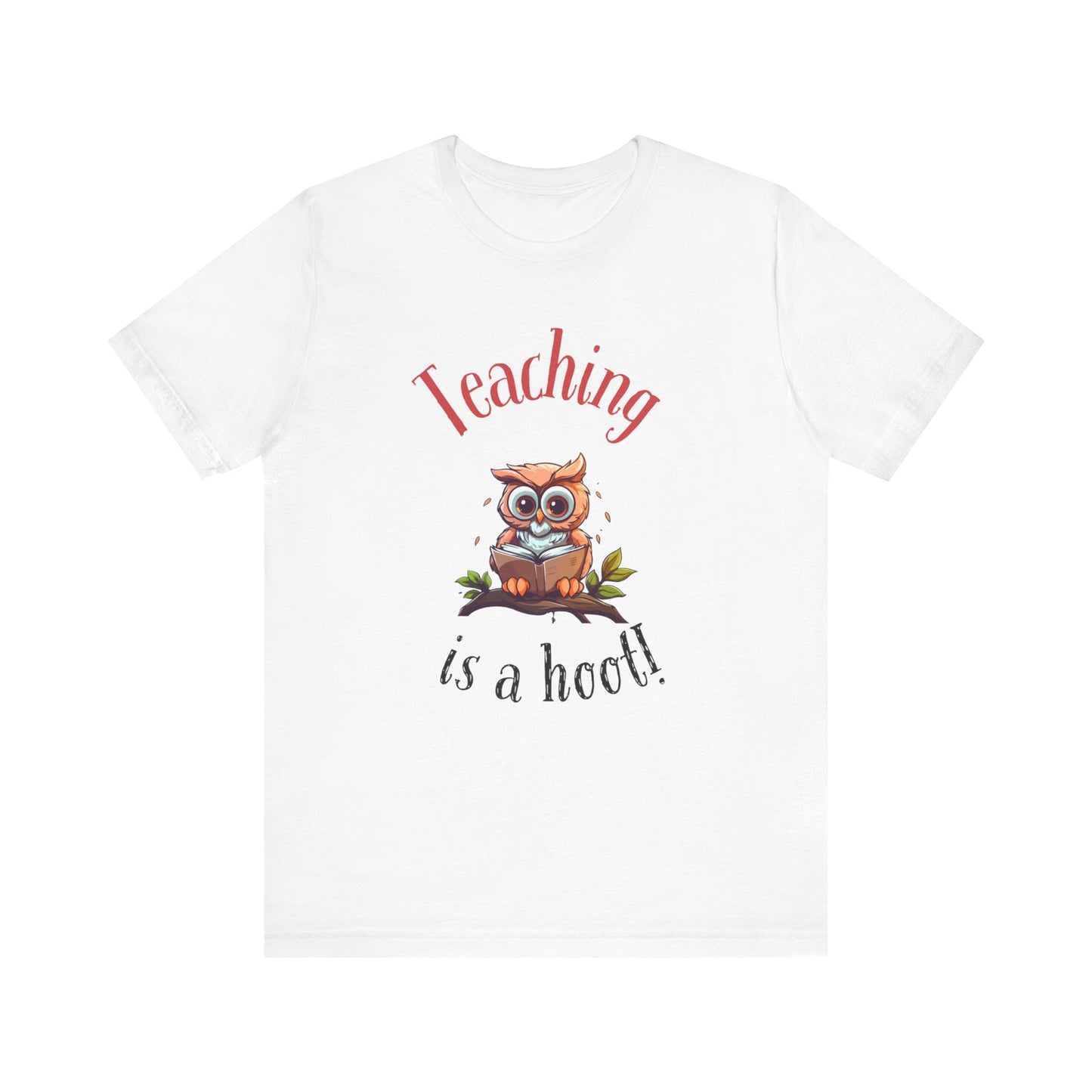 Teaching is a Hoot Jersey Short Sleeve Tee