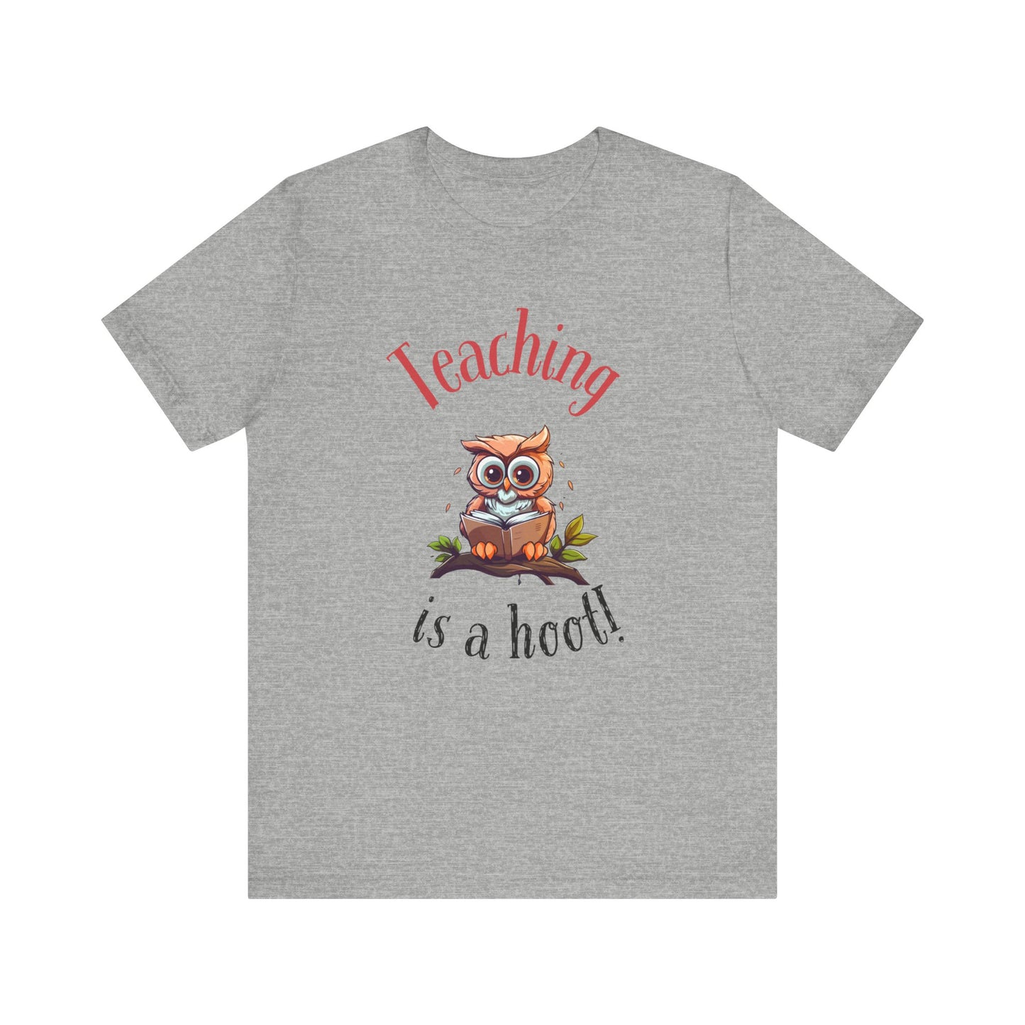 Teaching is a Hoot Jersey Short Sleeve Tee