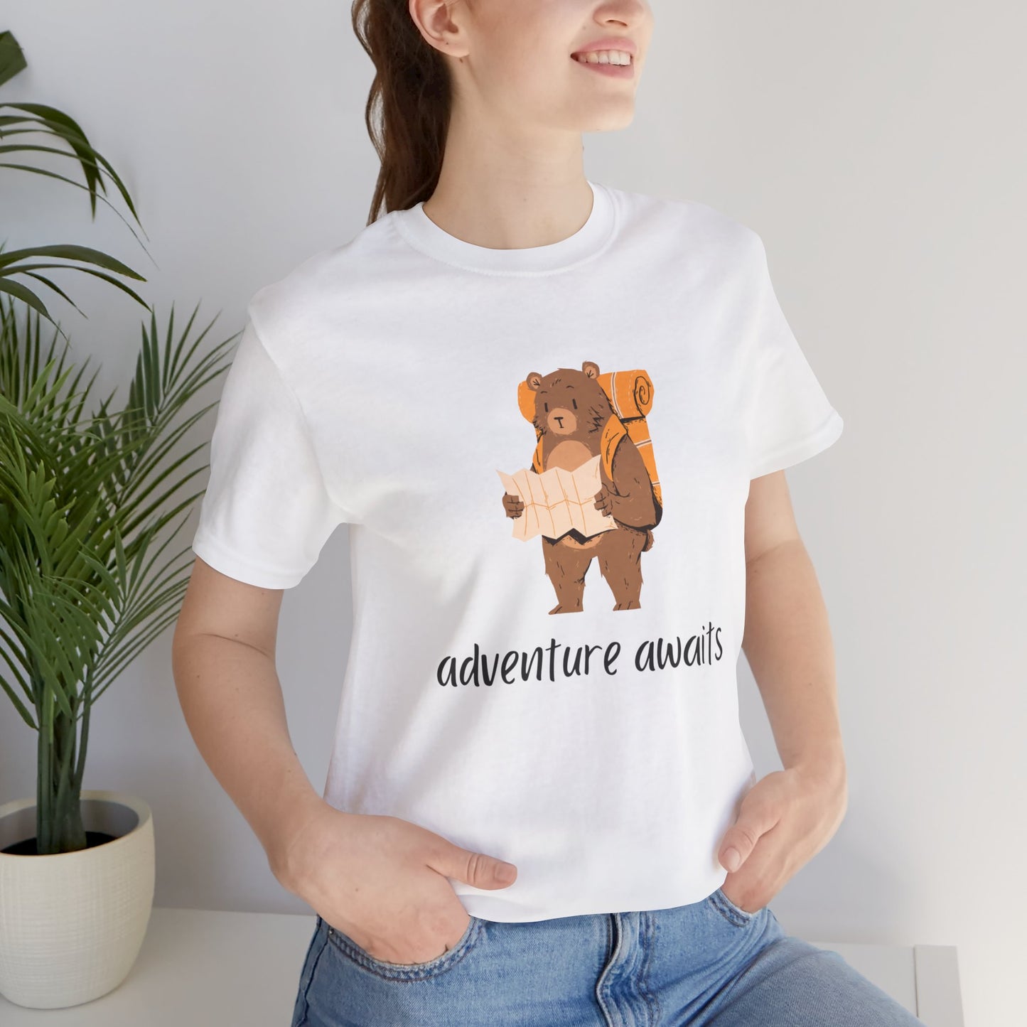 Adventure Awaits Jersey Short Sleeve Tee