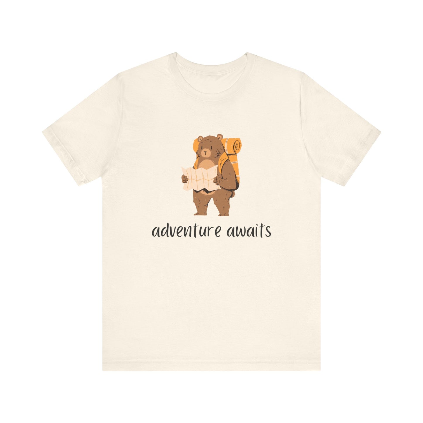 Adventure Awaits Jersey Short Sleeve Tee