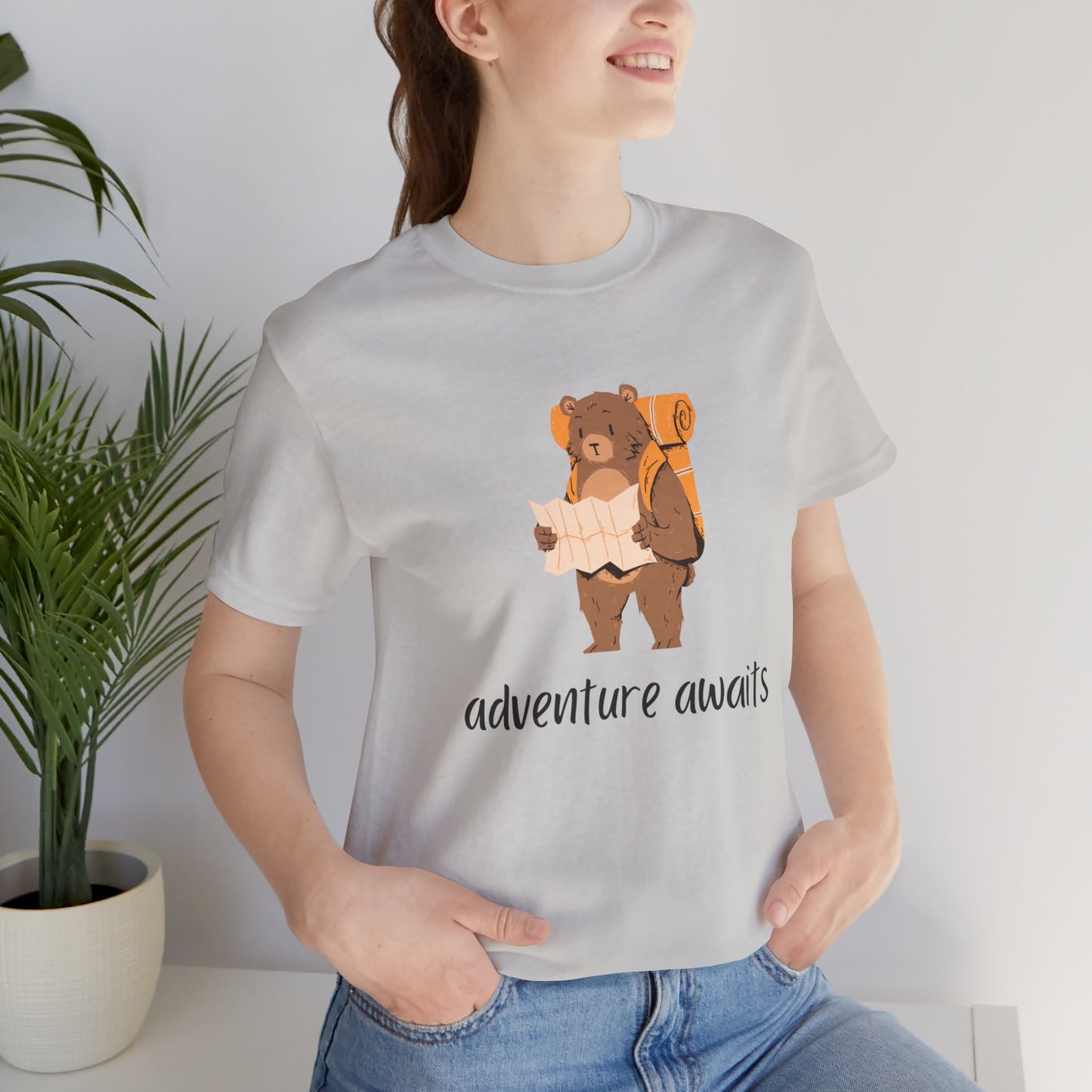 Adventure Awaits Jersey Short Sleeve Tee