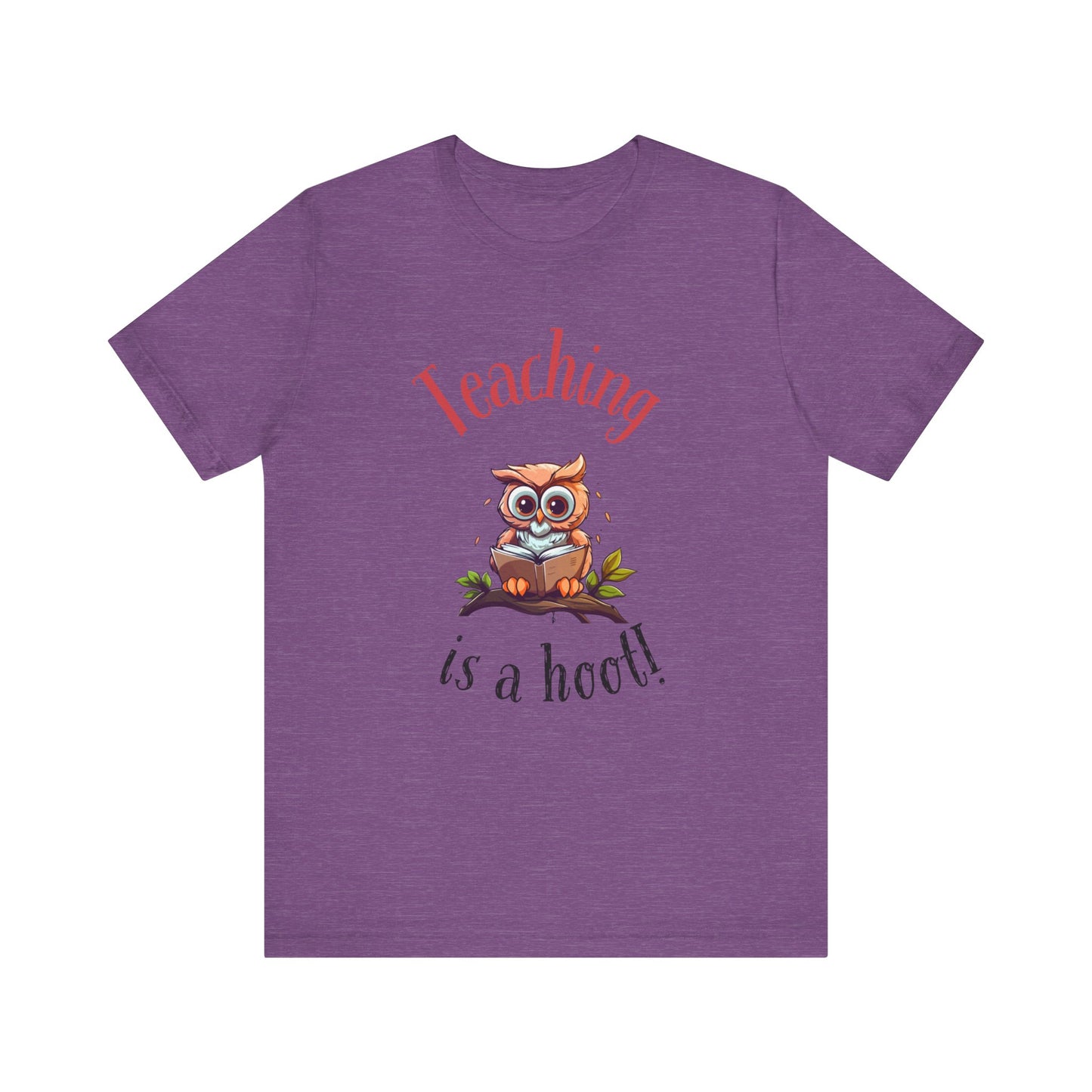 Teaching is a Hoot Jersey Short Sleeve Tee