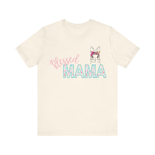 Blessed MAMA Jersey Short Sleeve Tee