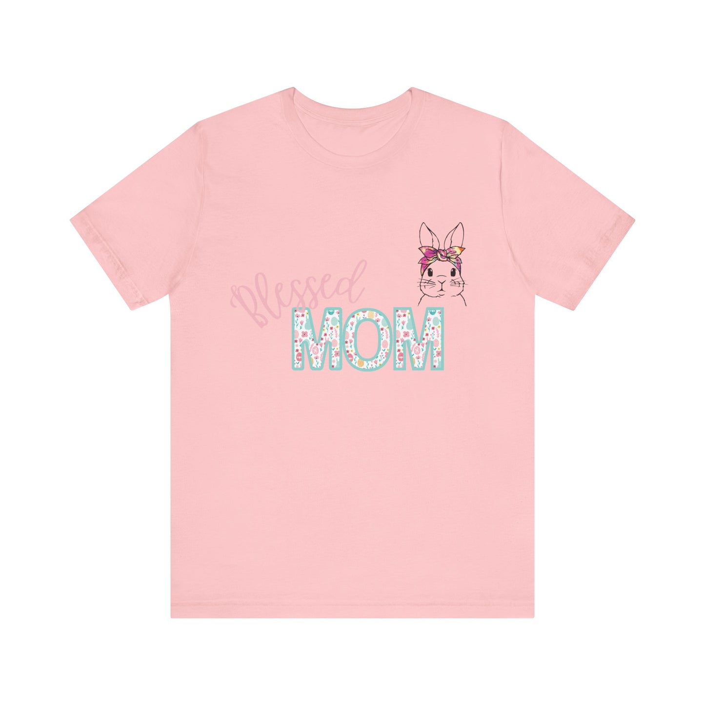 Blessed MOM Jersey Short Sleeve Tee