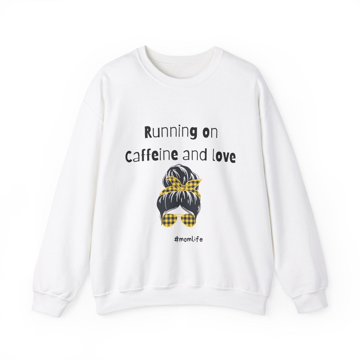 Caffeine and Love Heavy Blend™ Crewneck Sweatshirt
