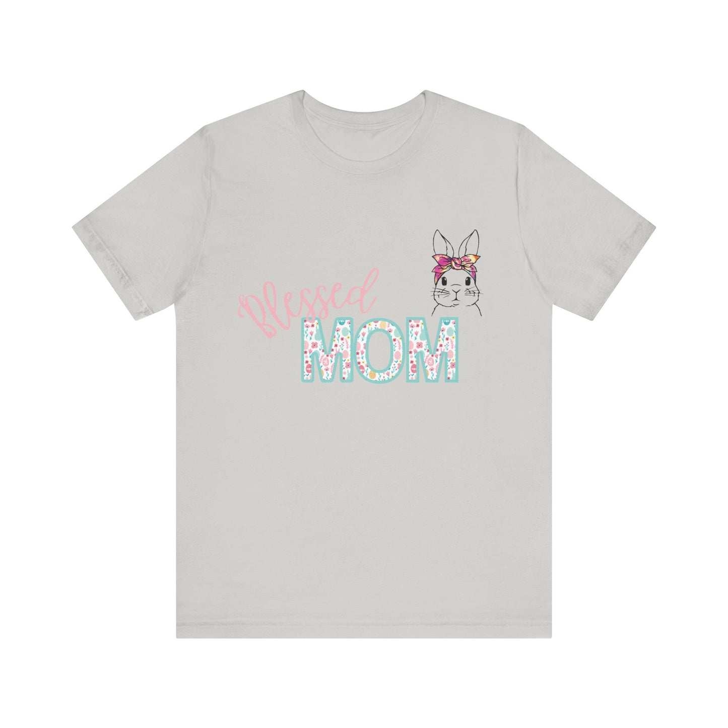 Blessed MOM Jersey Short Sleeve Tee