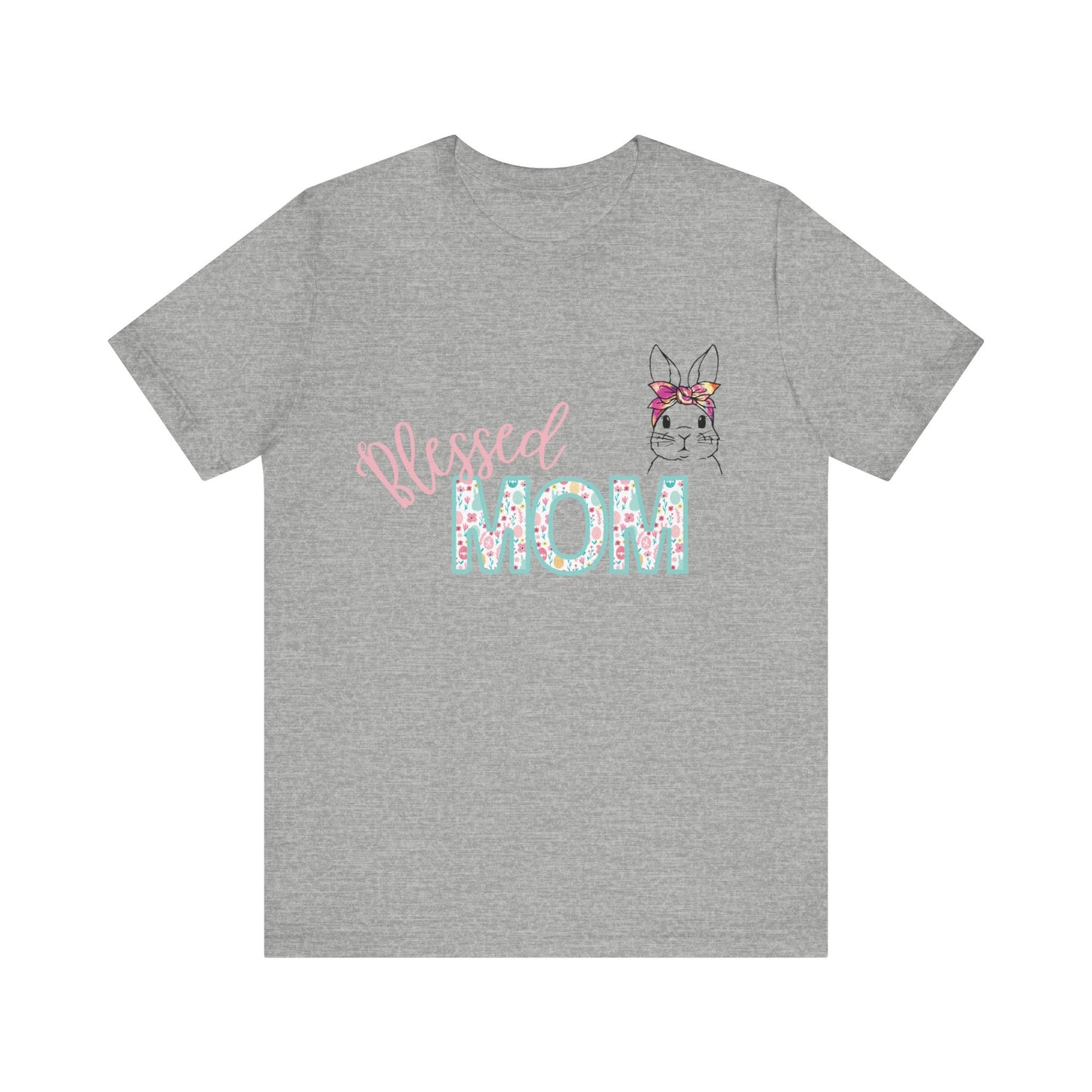 Blessed MOM Jersey Short Sleeve Tee