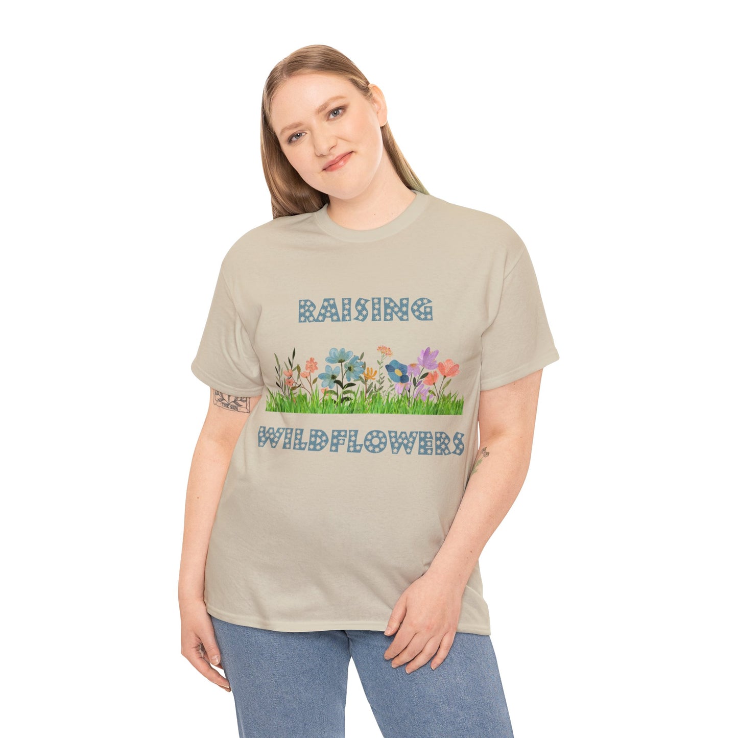 Raising Wildflowers Heavy Cotton Tee