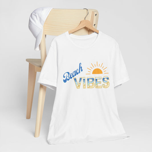 Beach Vibes Jersey Short Sleeve Tee