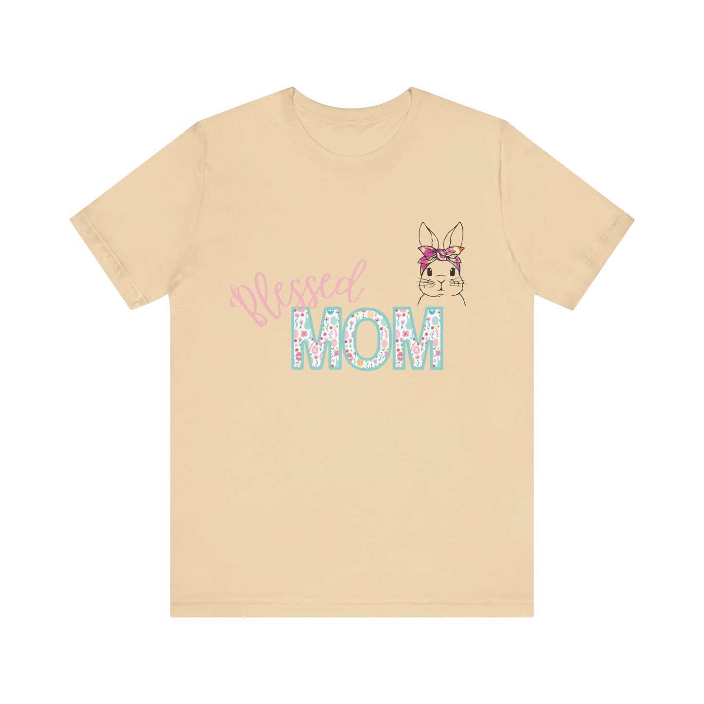 Blessed MOM Jersey Short Sleeve Tee