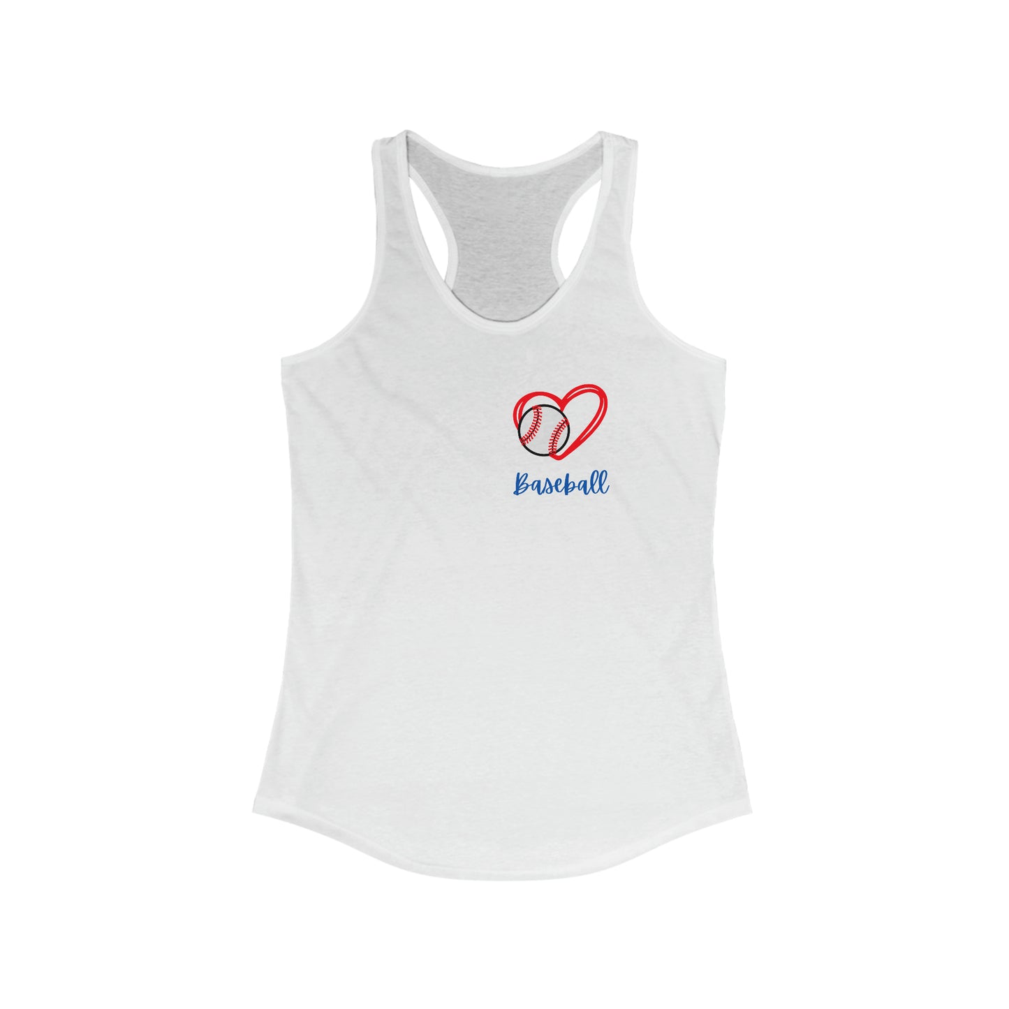 Baseball Women's Ideal Racerback Tank