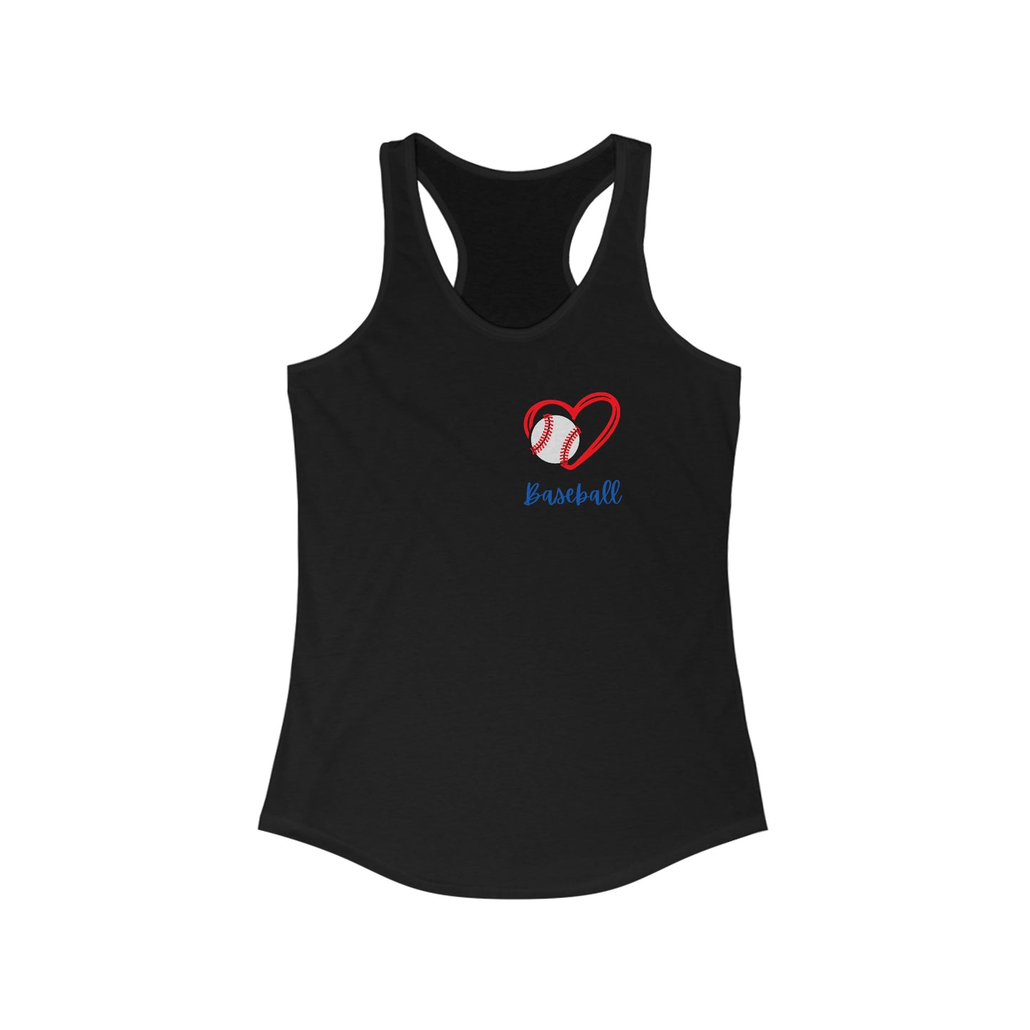 Baseball Women's Ideal Racerback Tank