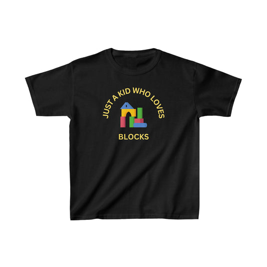 Loves Blocks Kids Heavy Cotton™ Tee