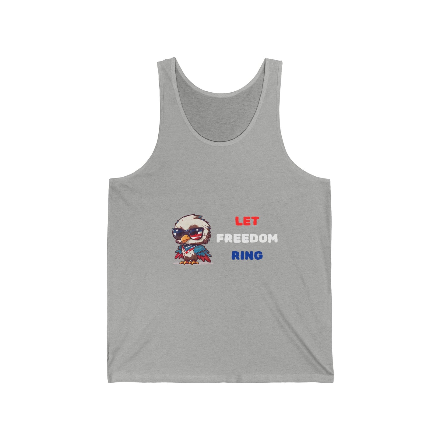 Let Freedom Ring Unisex Jersey Tank