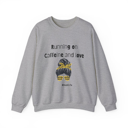 Caffeine and Love Heavy Blend™ Crewneck Sweatshirt