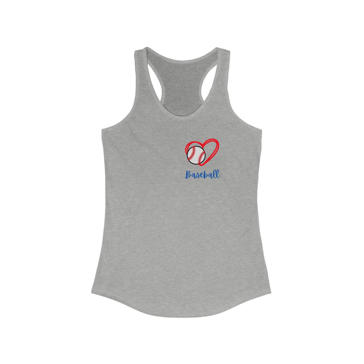 Baseball Women's Ideal Racerback Tank