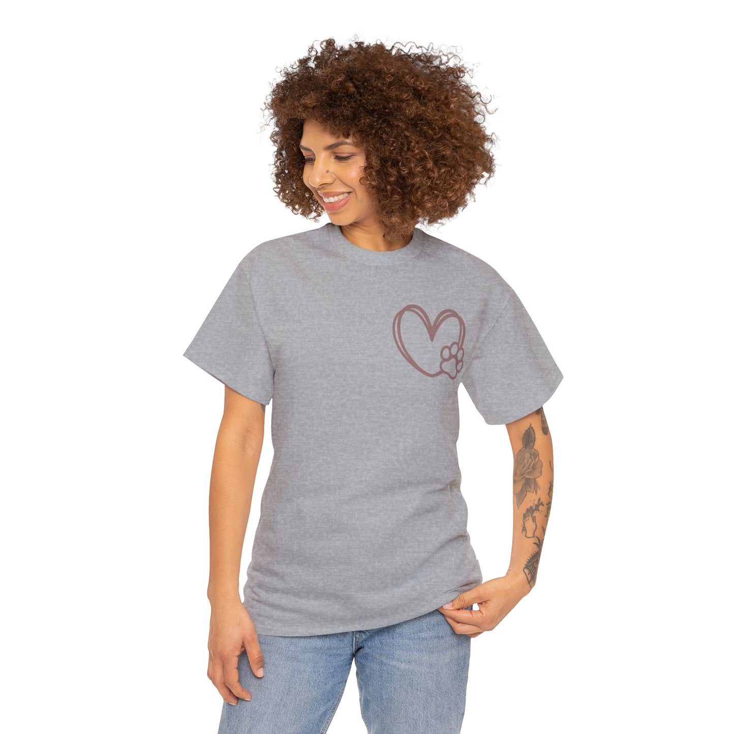 Dog Mom Heavy Cotton Tee