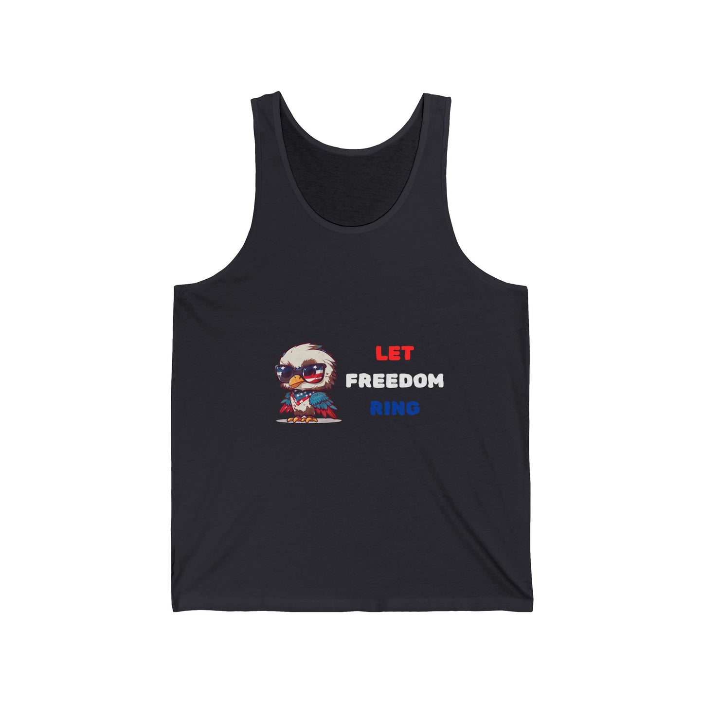 Let Freedom Ring Unisex Jersey Tank