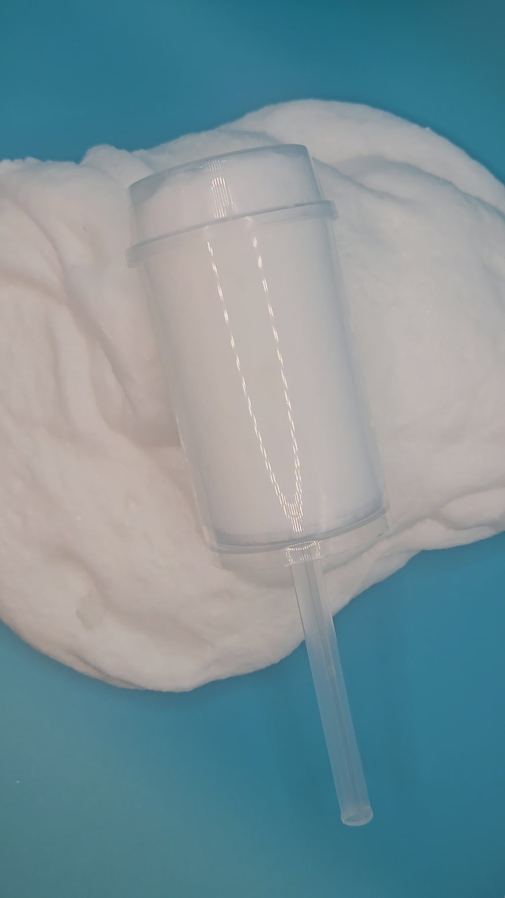 Glow in The Dark Snow Slime