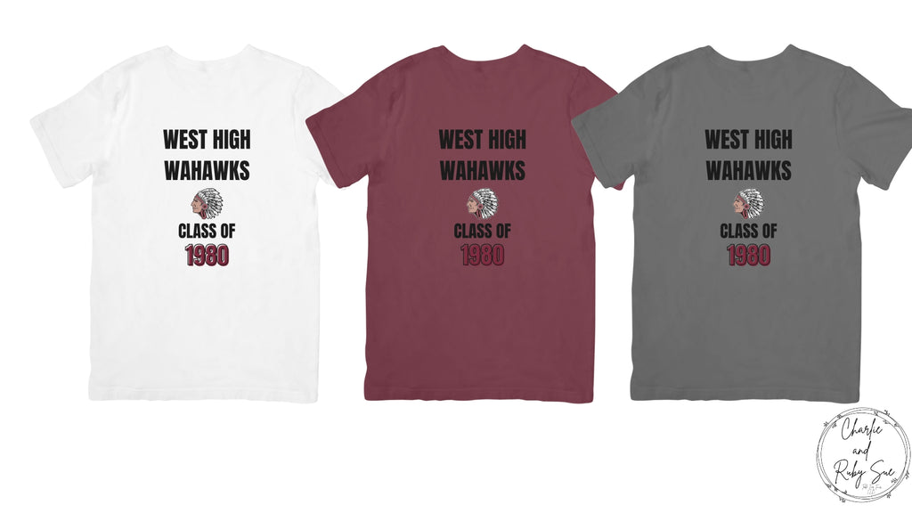 WEST HIGH WAHAWKS CLASS OF 1980