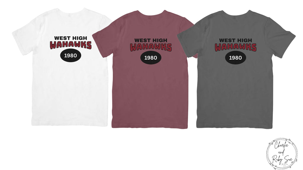 WEST HIGH WAHAWKS 1980